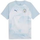 Bleu/Argenté - Puma - Z Zegna horizontal-stripe wool T-shirt Weiß - 1