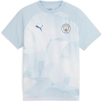 puma maja Manchester City Pre-Match Short Sleeve Shirt 2023 2024 Juniors