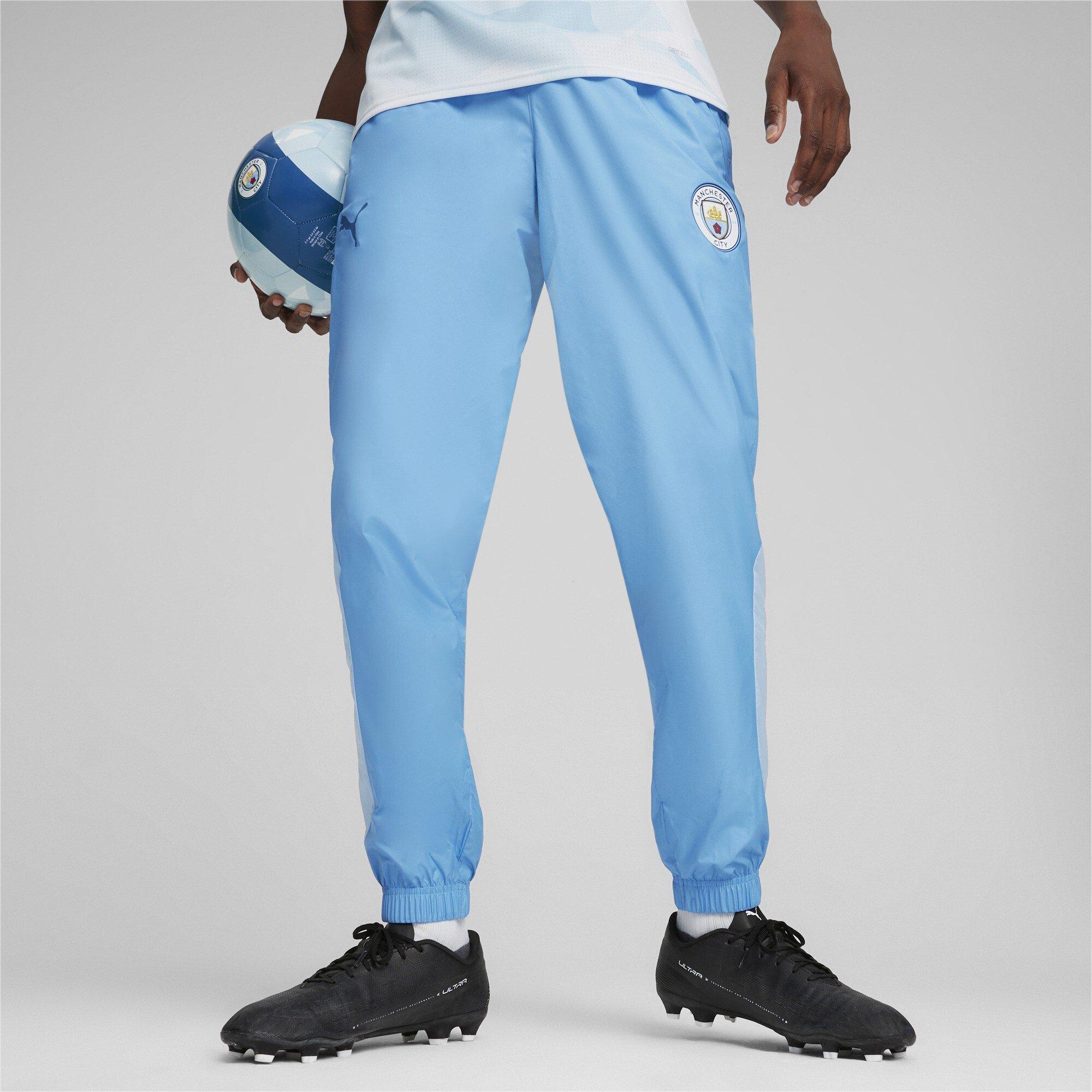 Blu/Argento - Puma - Prematch Woven Tracksuit Bottoms - 2