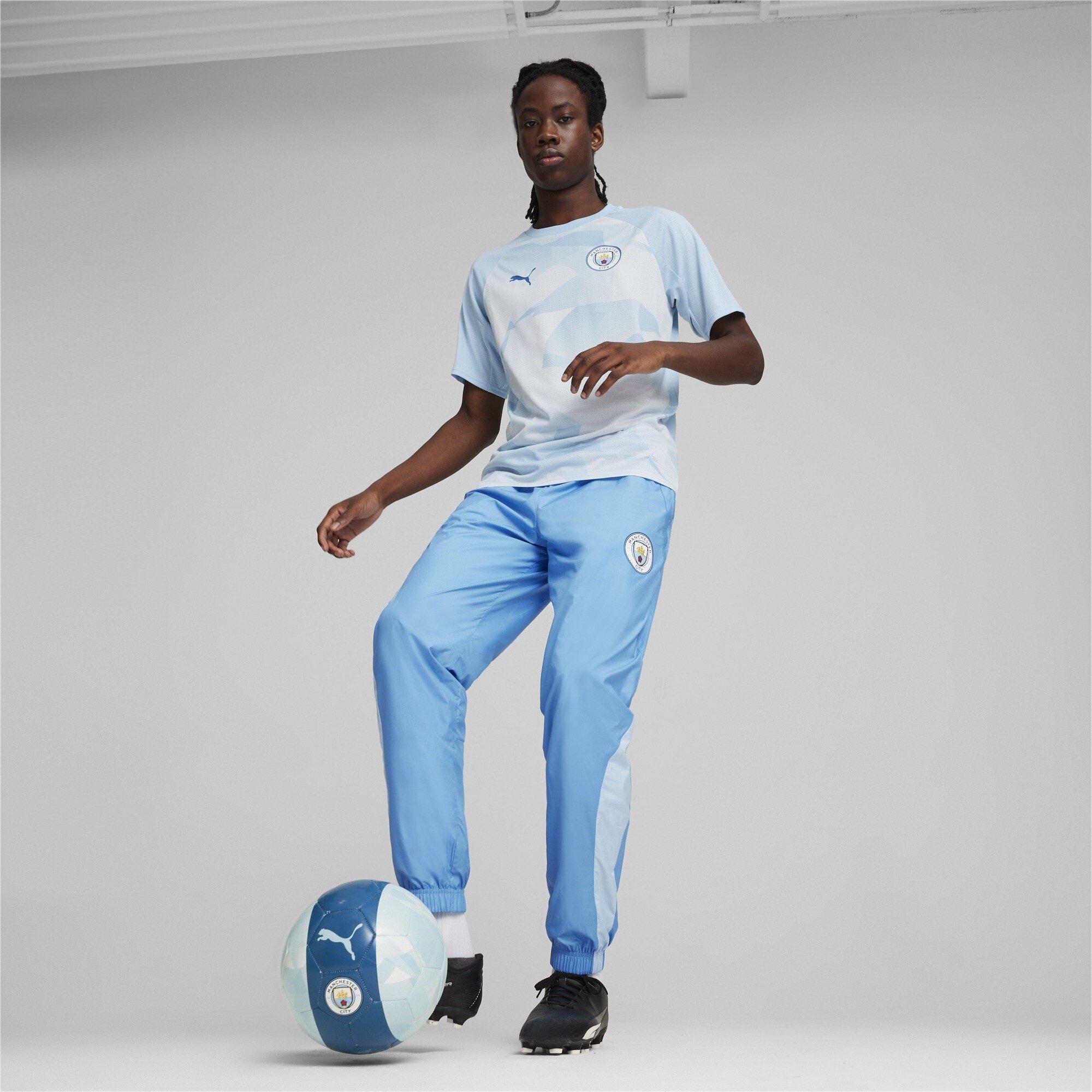 Blu/Argento - Puma - Prematch Woven Tracksuit Bottoms - 4