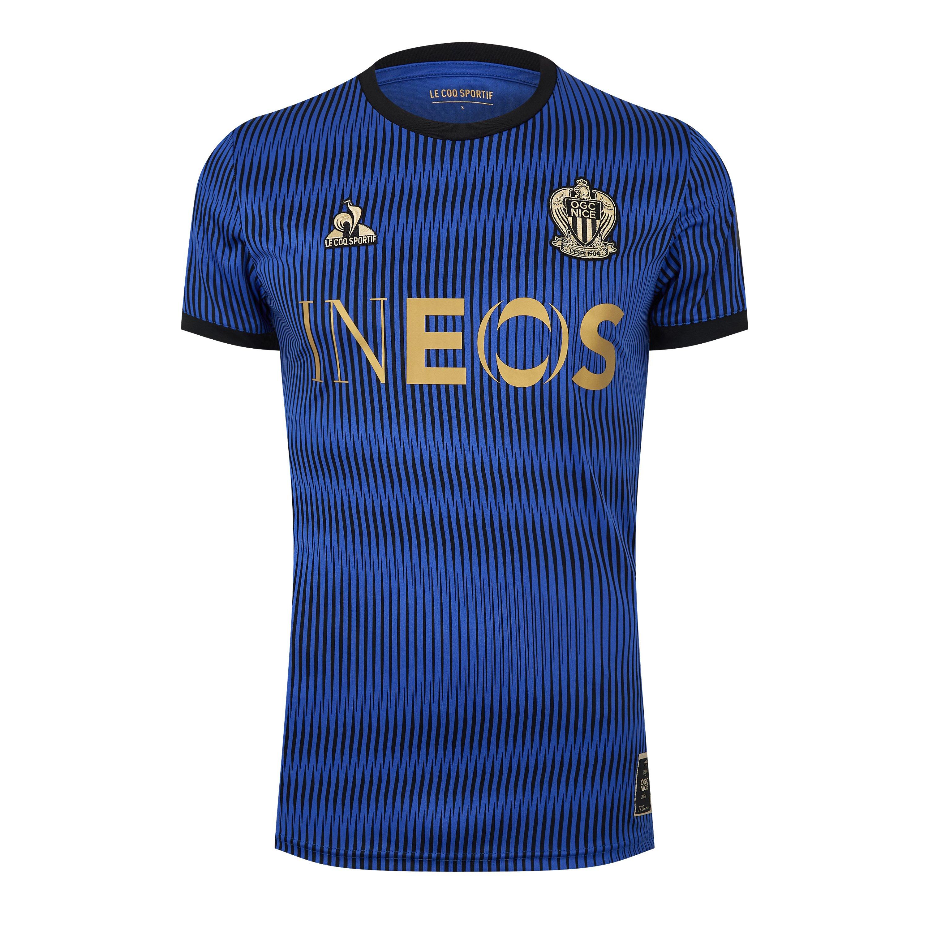 Le Coq Sportif OGC Nice Third 2024 2025 Adults Maillot de foot
