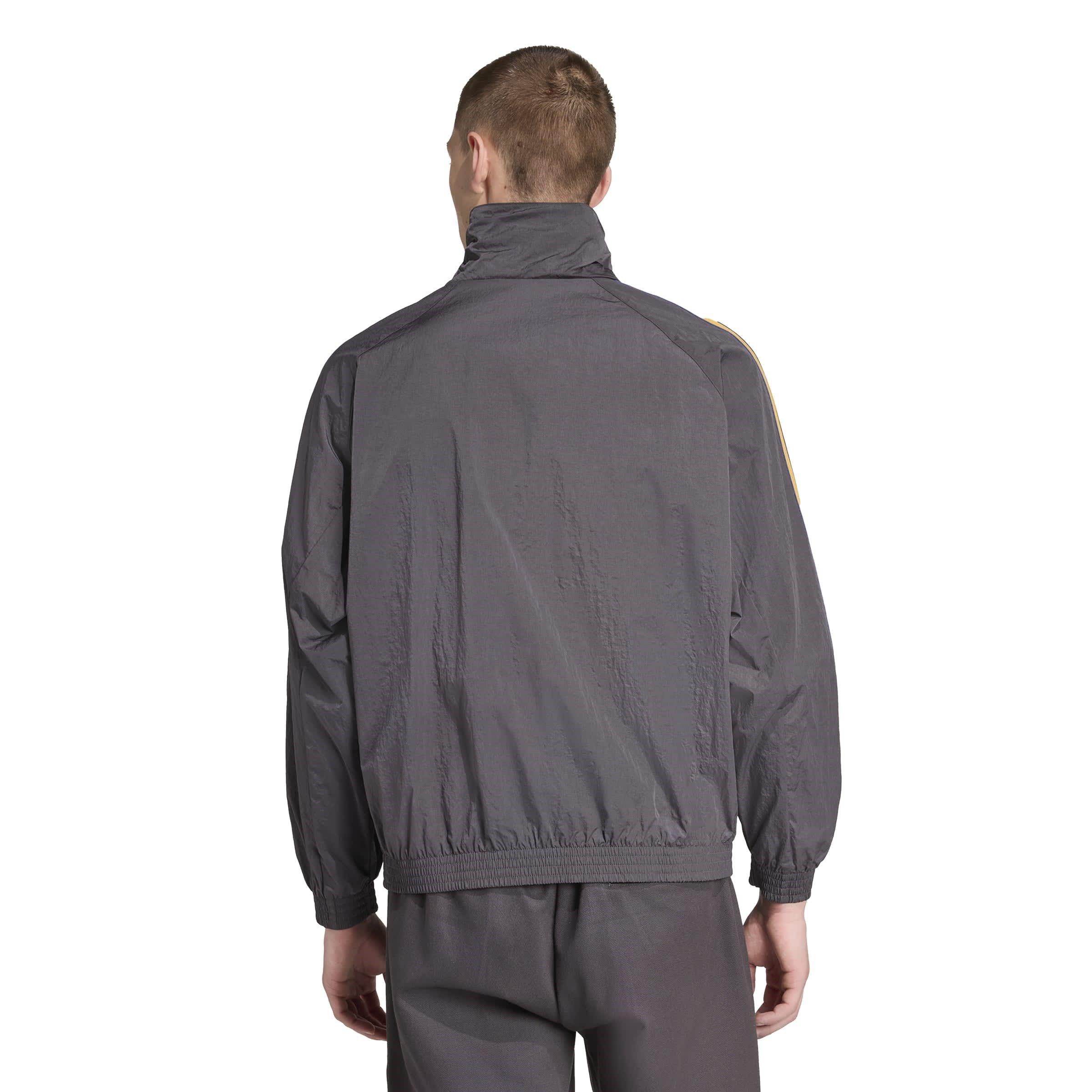 Black - adidas - Manchester United Half Zip Jacket 2025 2026 Mens - 3