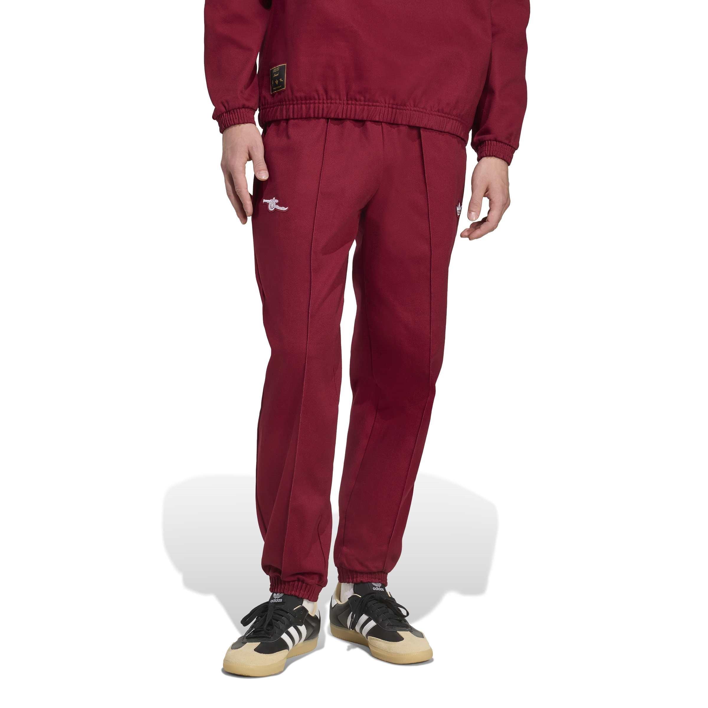 Rosso - adidas - Arsenal Icon Drill Tracksuit Bottoms - 2