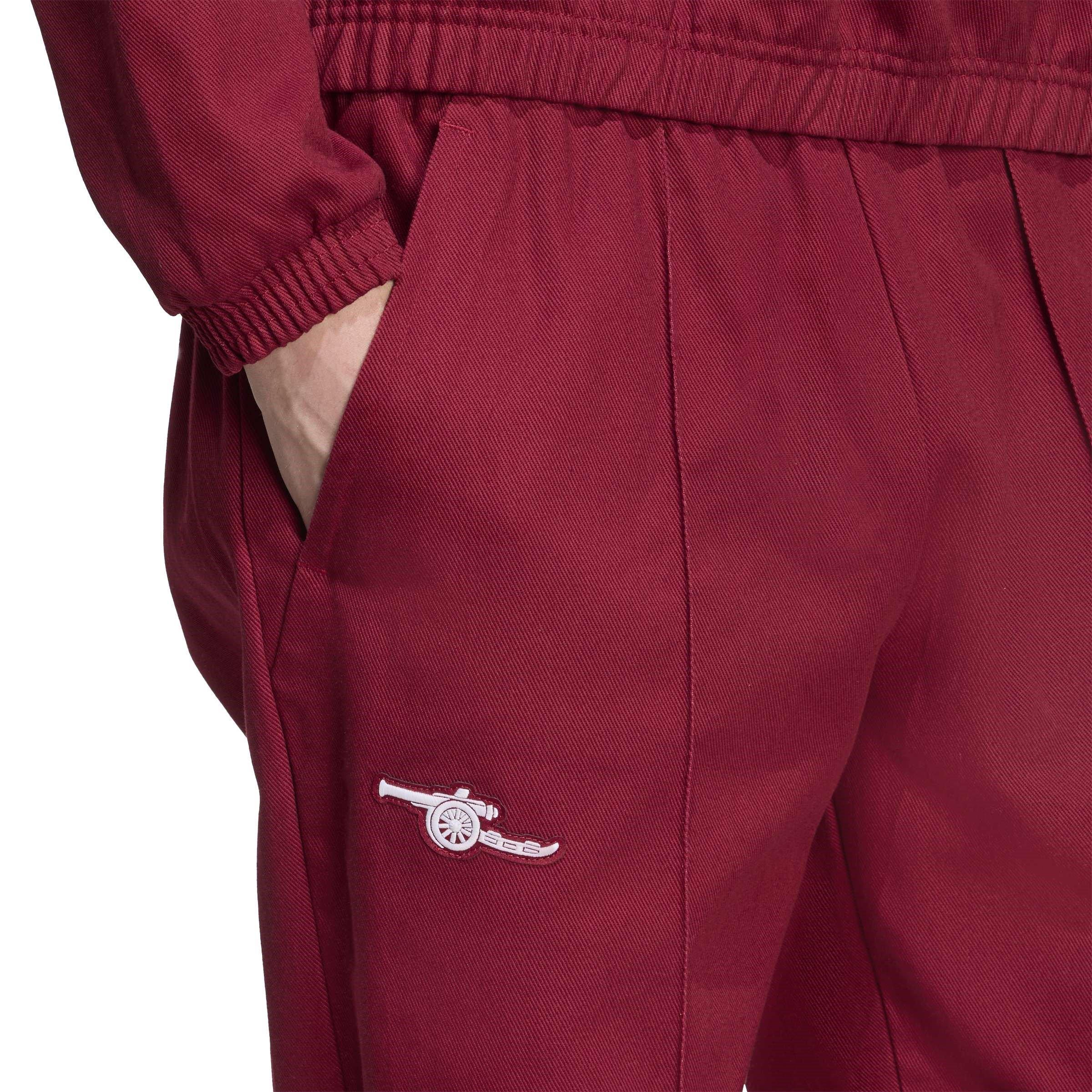 Rosso - adidas - Arsenal Icon Drill Tracksuit Bottoms - 5