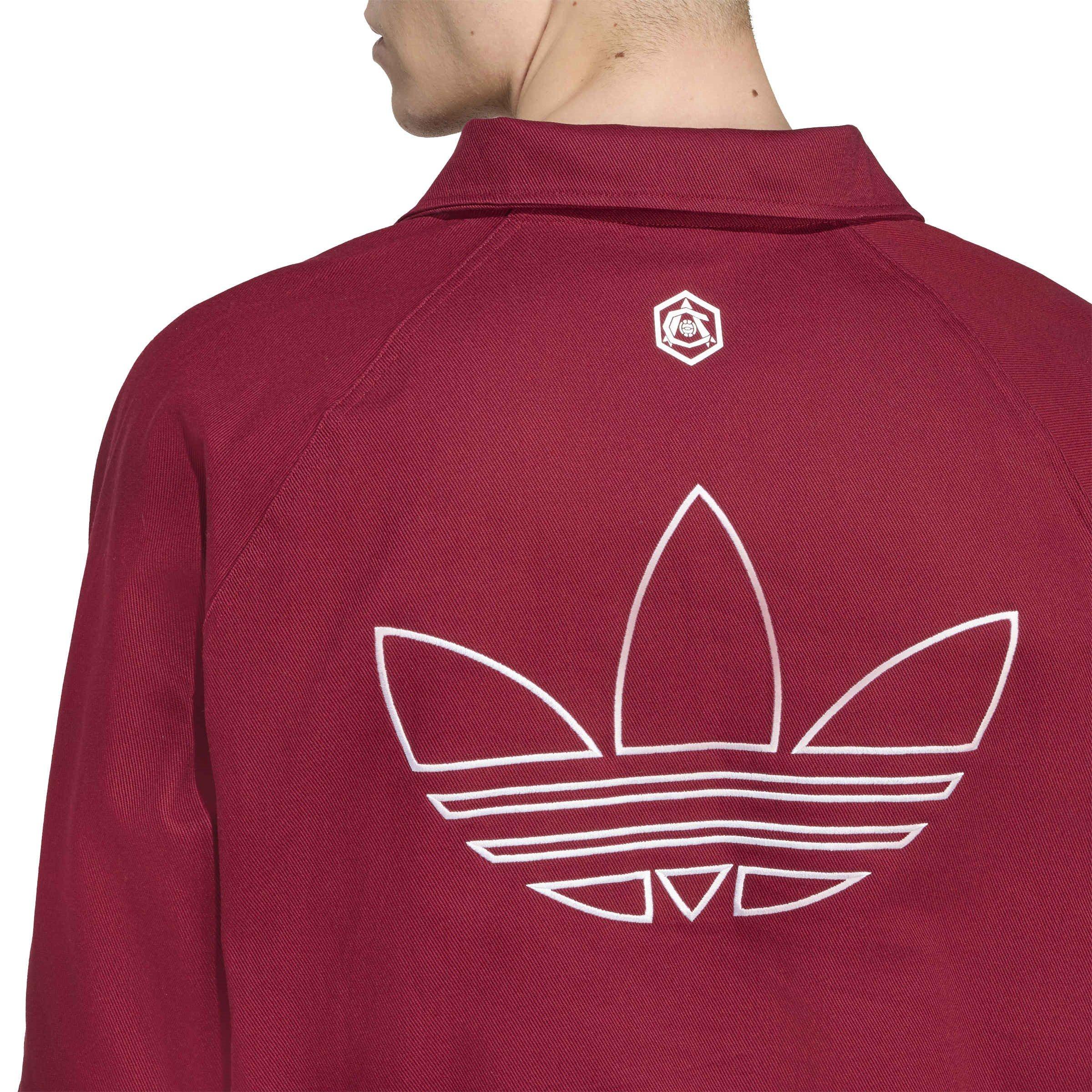 Red - adidas - Arsenal Icons Drill Top Mens - 4