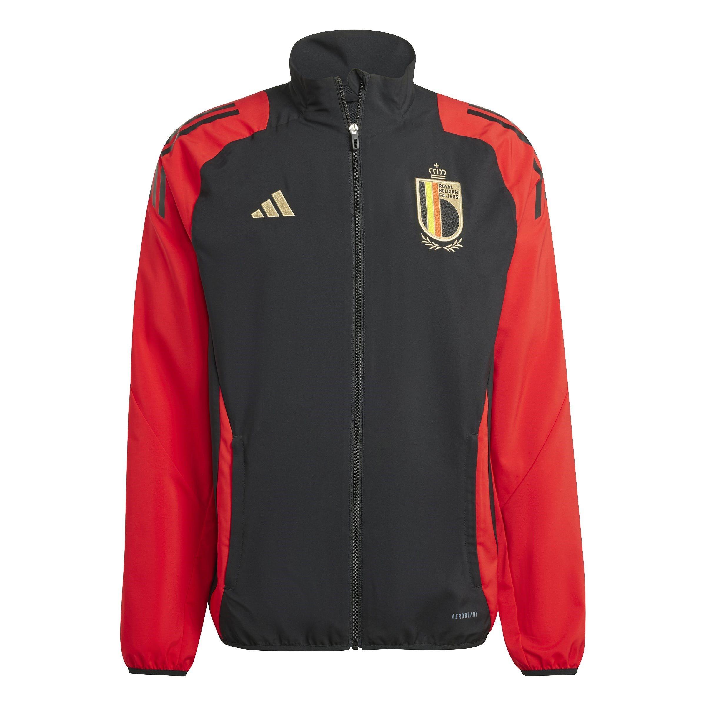 adidas Belgium Pre-match Jacket 2024 Adults Maglie da tuta con