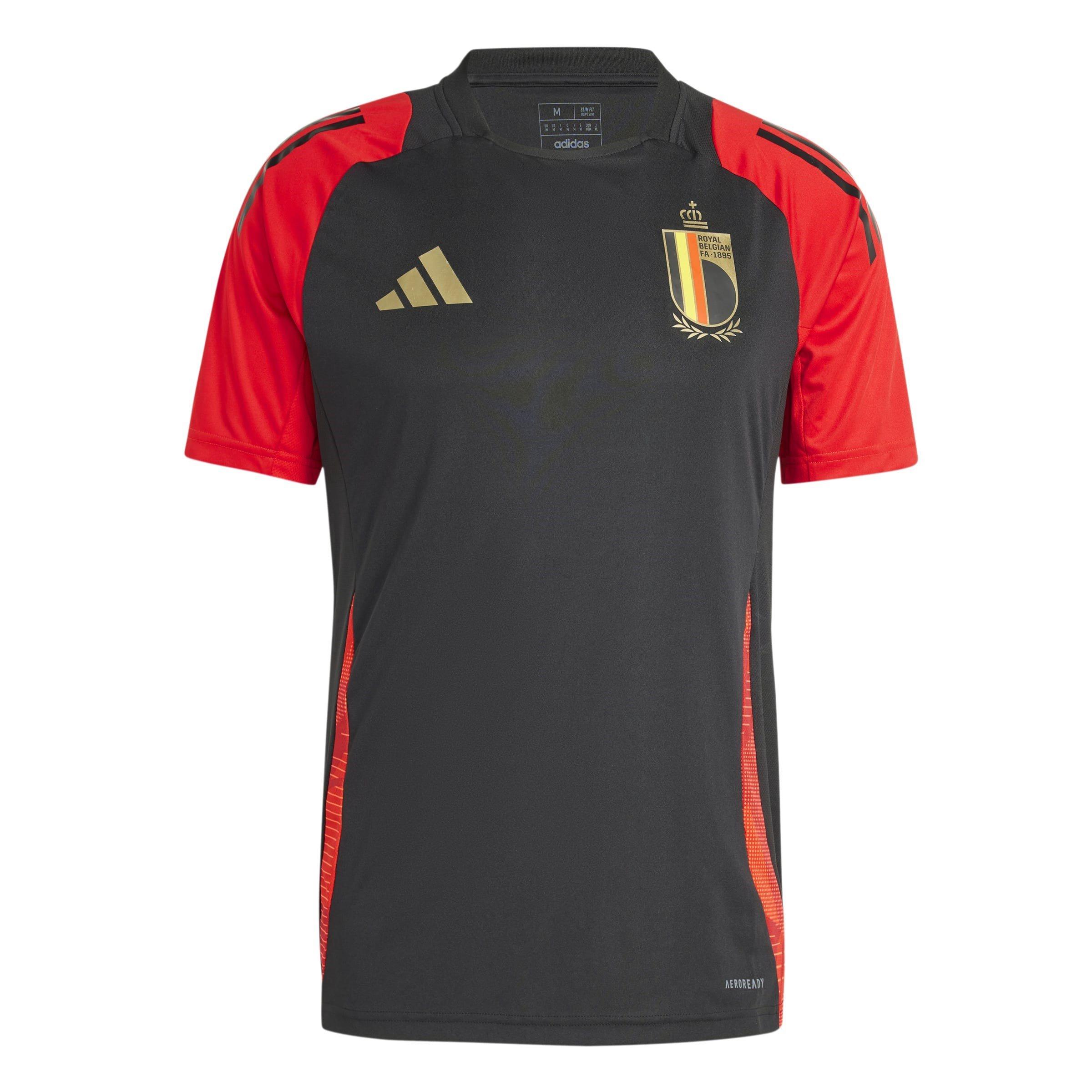 Crna/Scarlet - adidas - Belgium Tiro 24 Competition Training Shirt Adults - 1