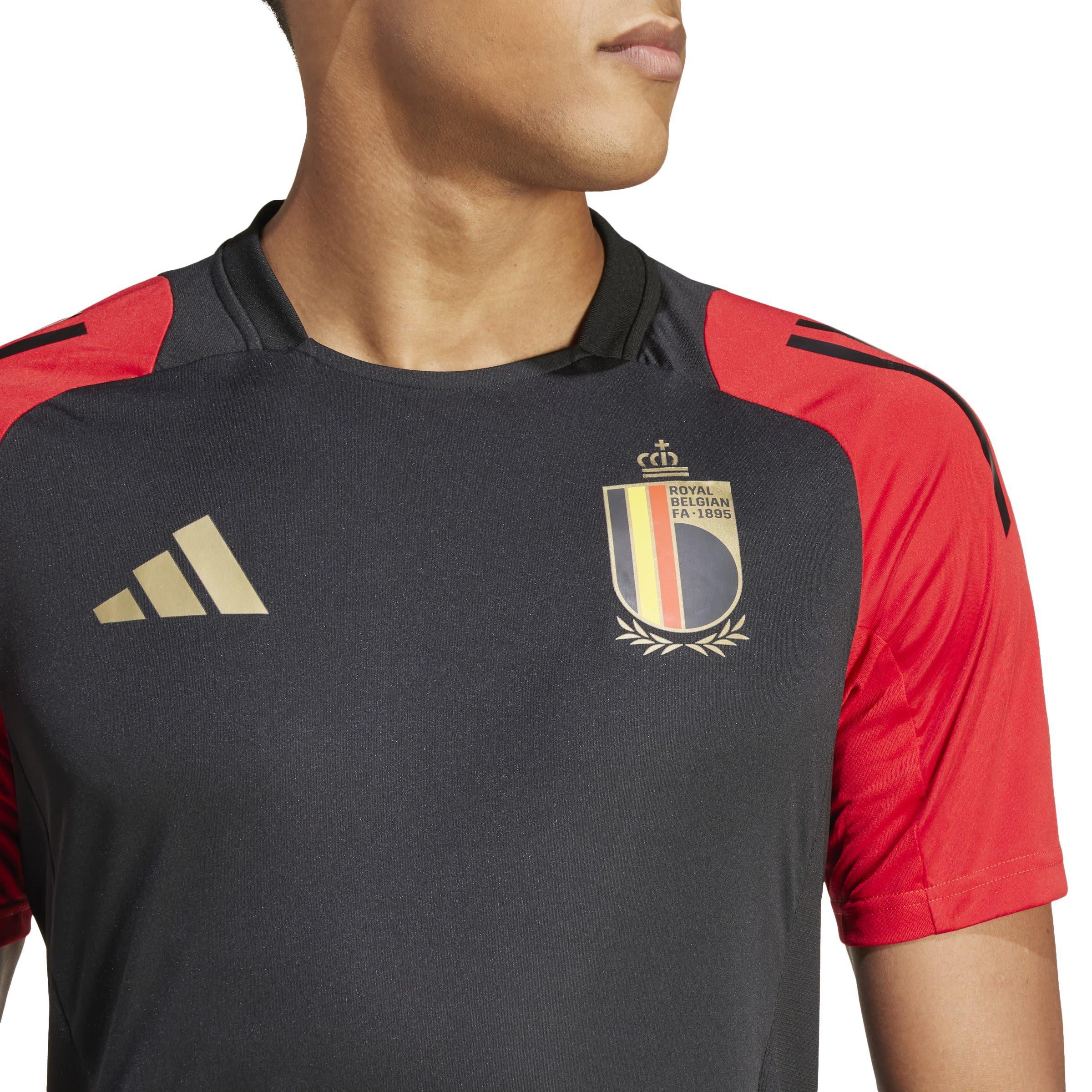 Crna/Scarlet - adidas - Belgium Tiro 24 Competition Training Shirt Adults - 6