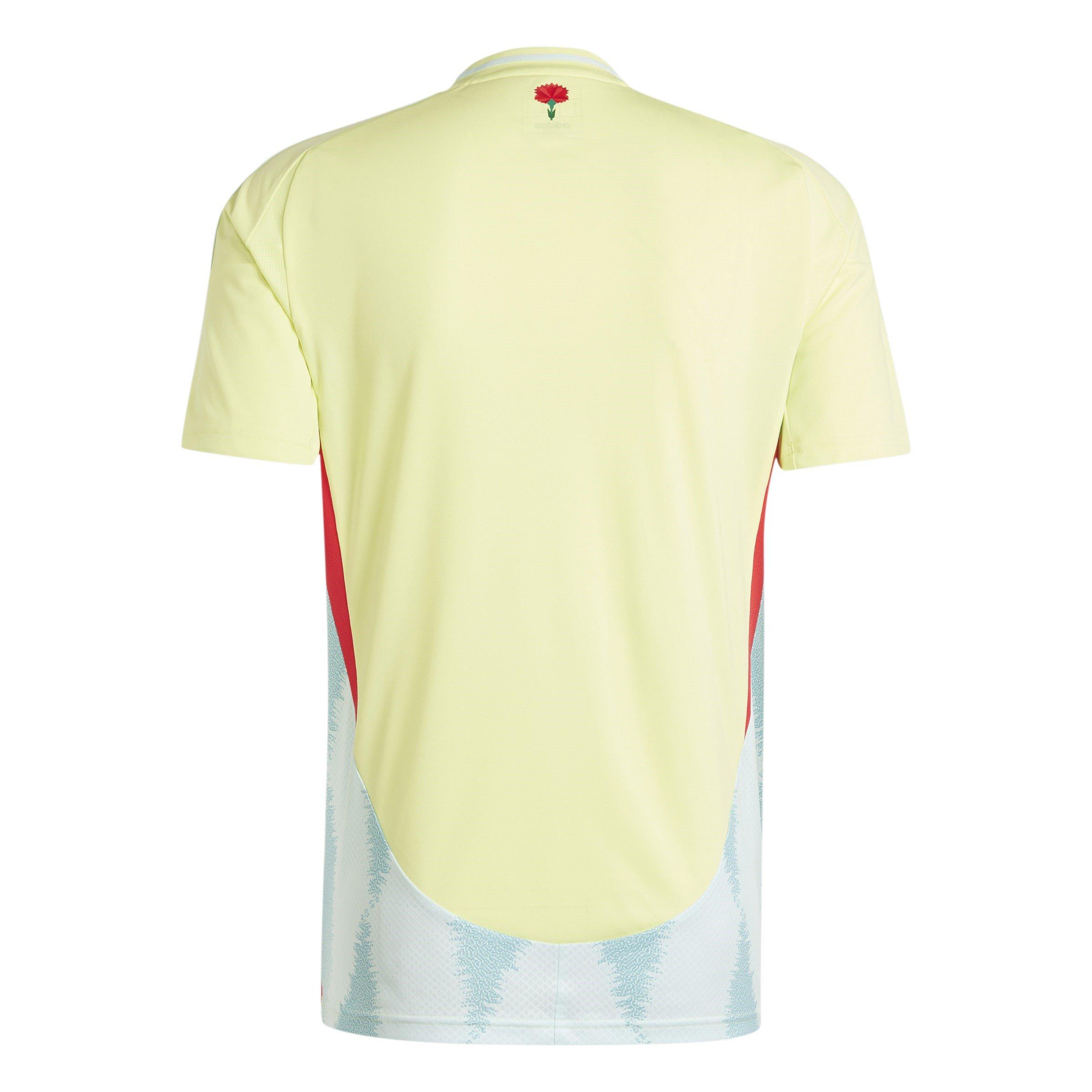 Pulse Yellow - adidas - Spain Away Shirt 2024 Adults - 2