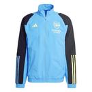 Bleu - adidas - Barbour Hallington waterproof jacket - 1