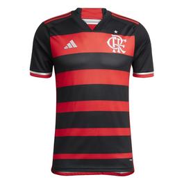 adidas CR Flamengo Home Shirt 2023 2024 Adults