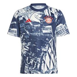adidas Bayern Munich Pre-Match Shirt 2023/2024 Boys
