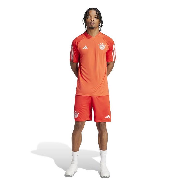 Rouge/Blanc - adidas - canty rose ss shirt - 8