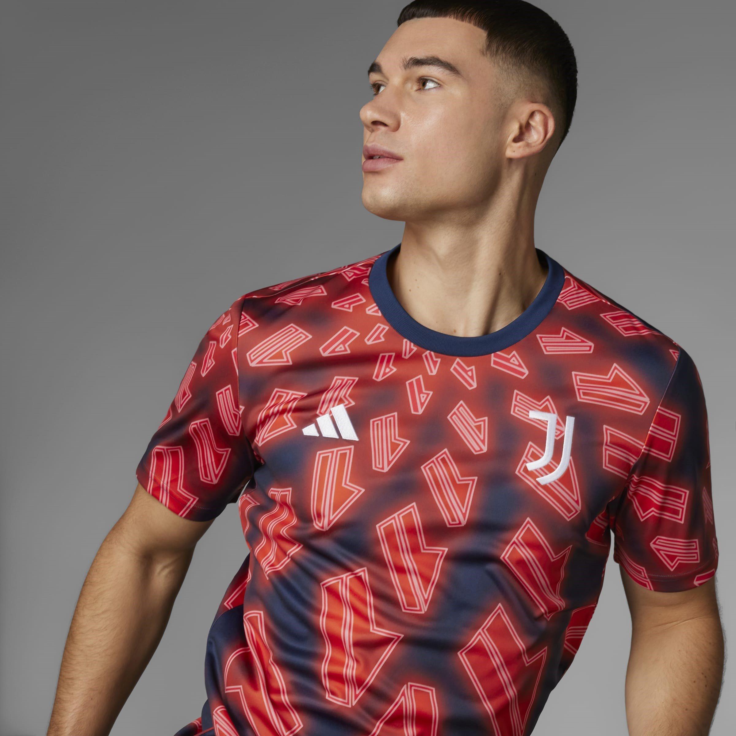 Lila/Rot - adidas - Juventus Pre-Match Jersey 2023/2024 Adults - 11