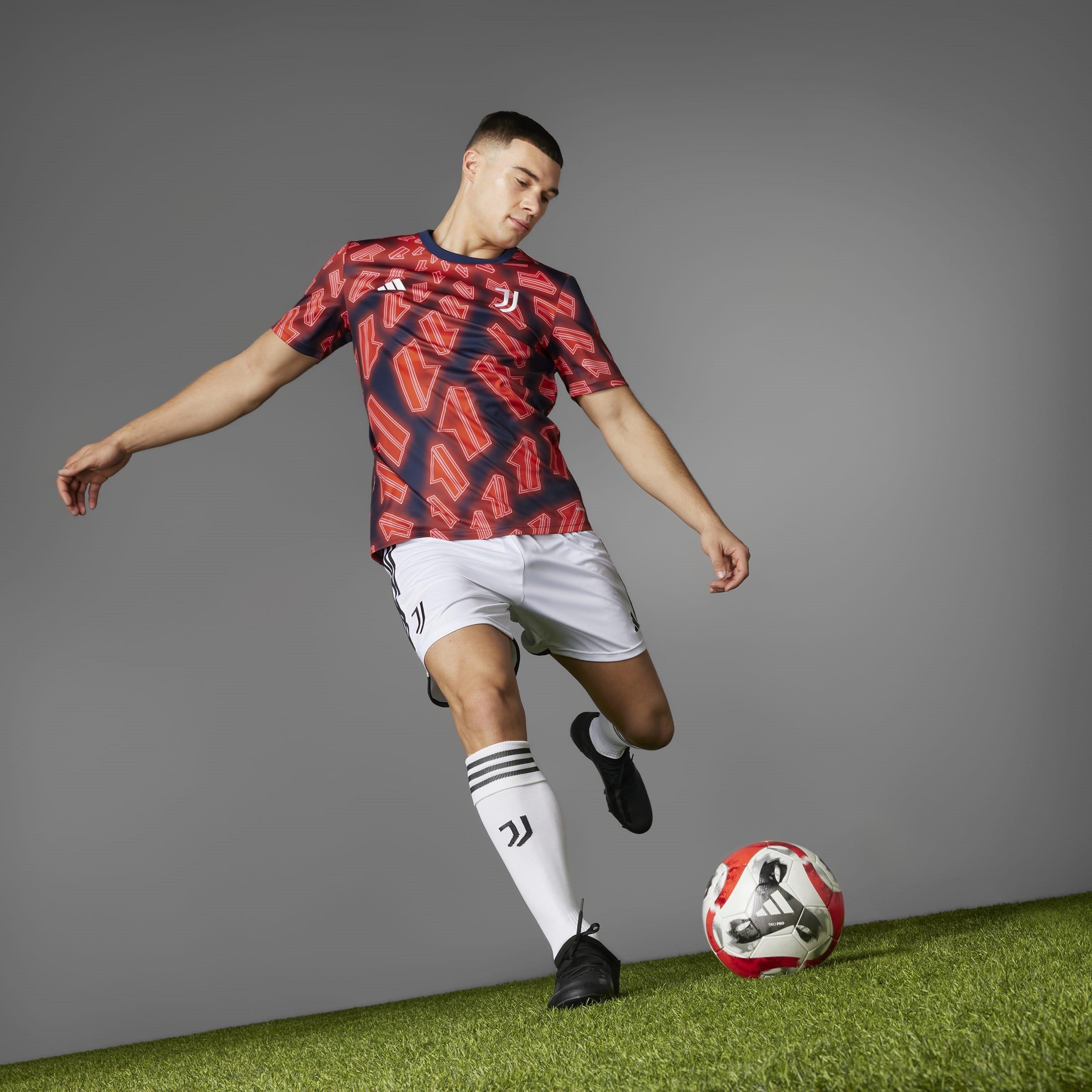 Lila/Rot - adidas - Juventus Pre-Match Jersey 2023/2024 Adults - 13
