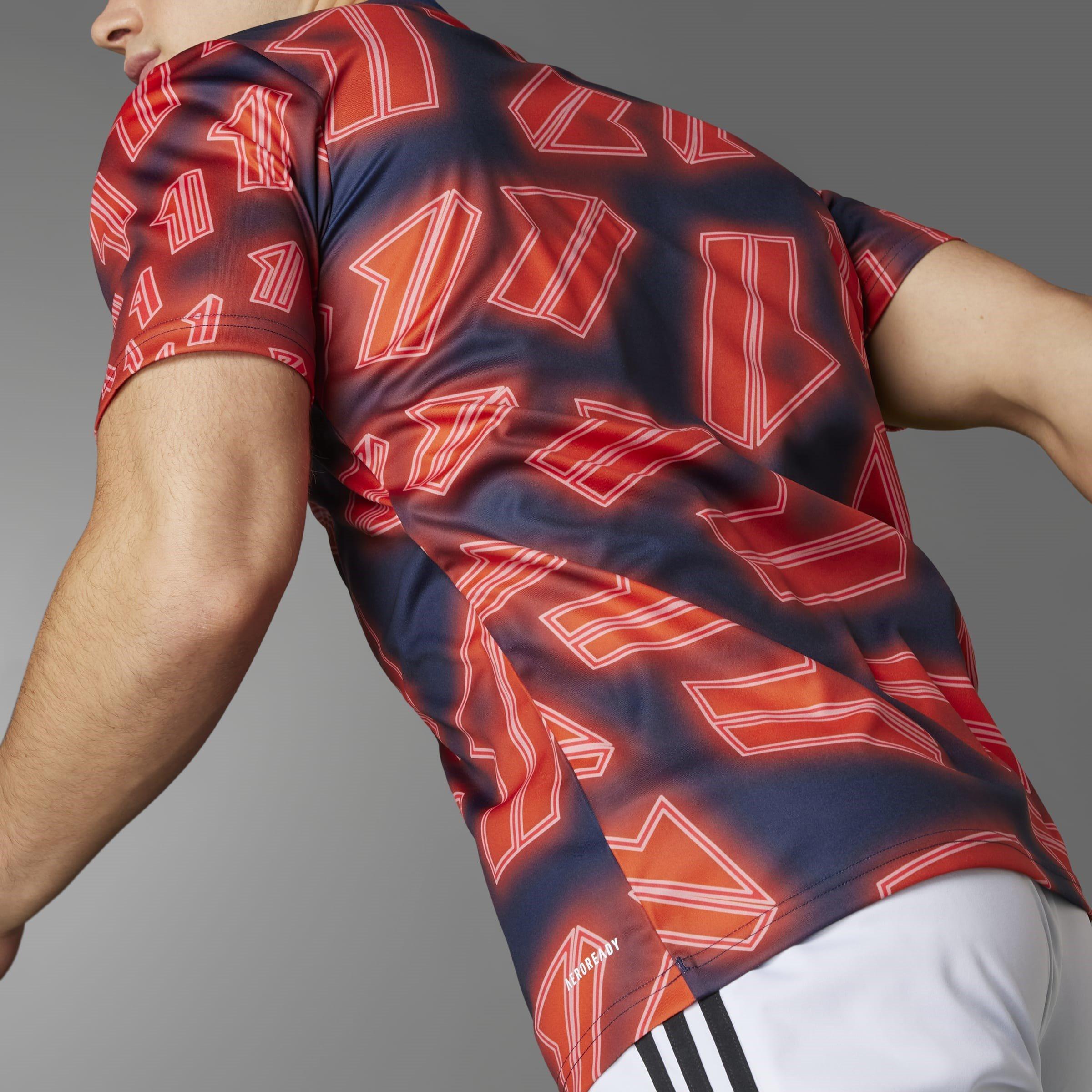 Lila/Rot - adidas - Juventus Pre-Match Jersey 2023/2024 Adults - 14