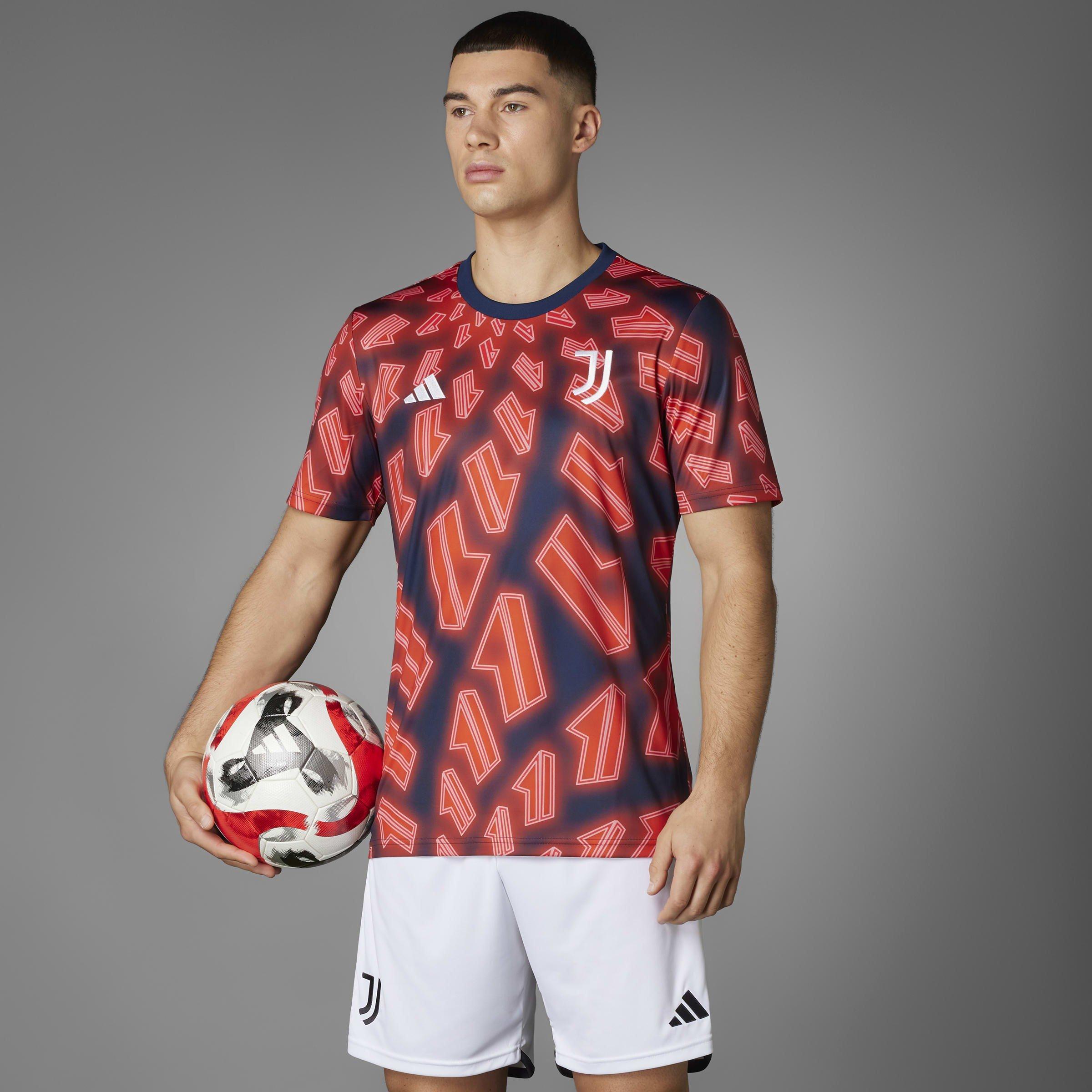 Lila/Rot - adidas - Juventus Pre-Match Jersey 2023/2024 Adults - 9