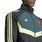 Noir/Vert - adidas - Manchester United FC Woven Tracksuit Top 2023 2024 - 5