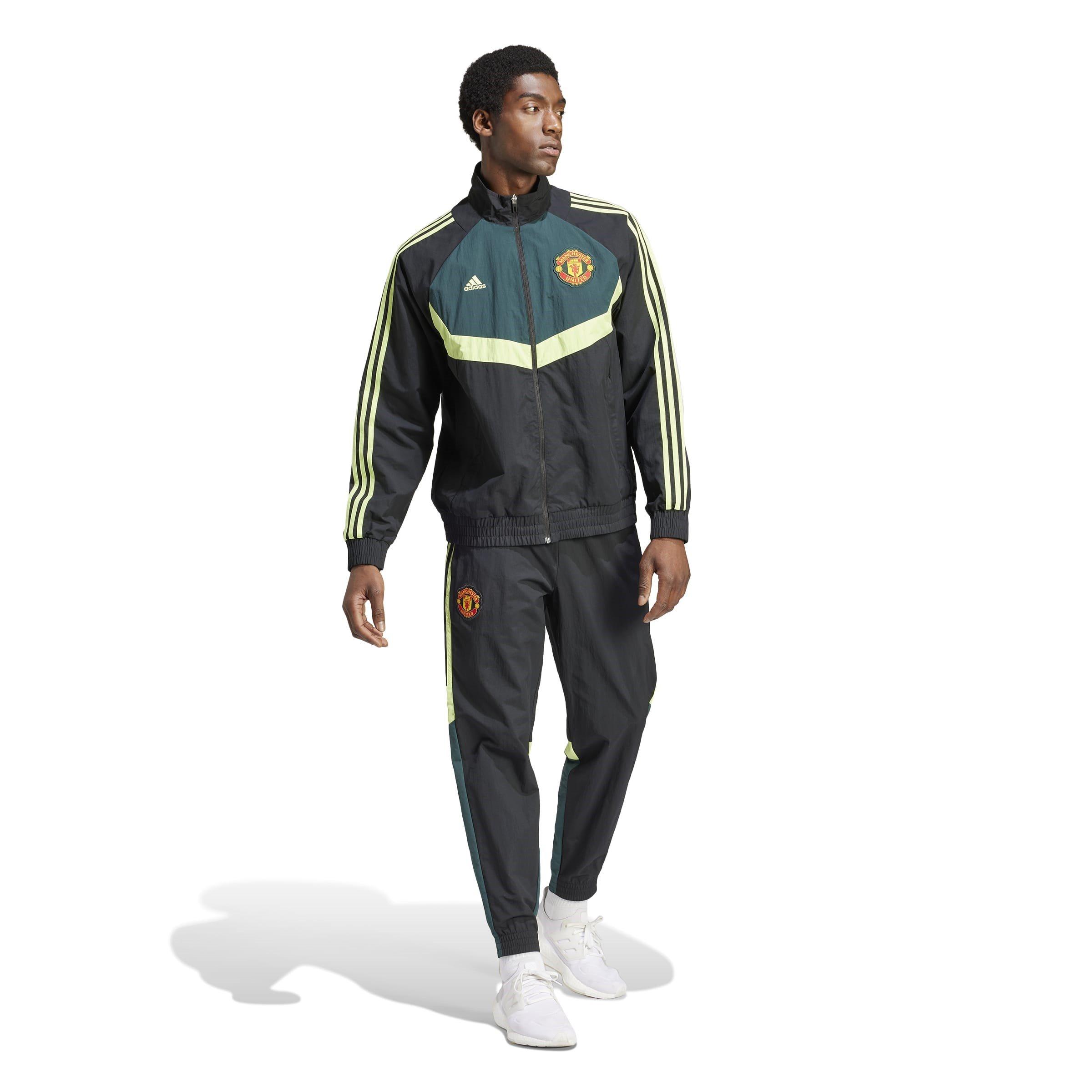 adidas Manchester United FC Woven Tracksuit Top 2023 2024 Hauts de