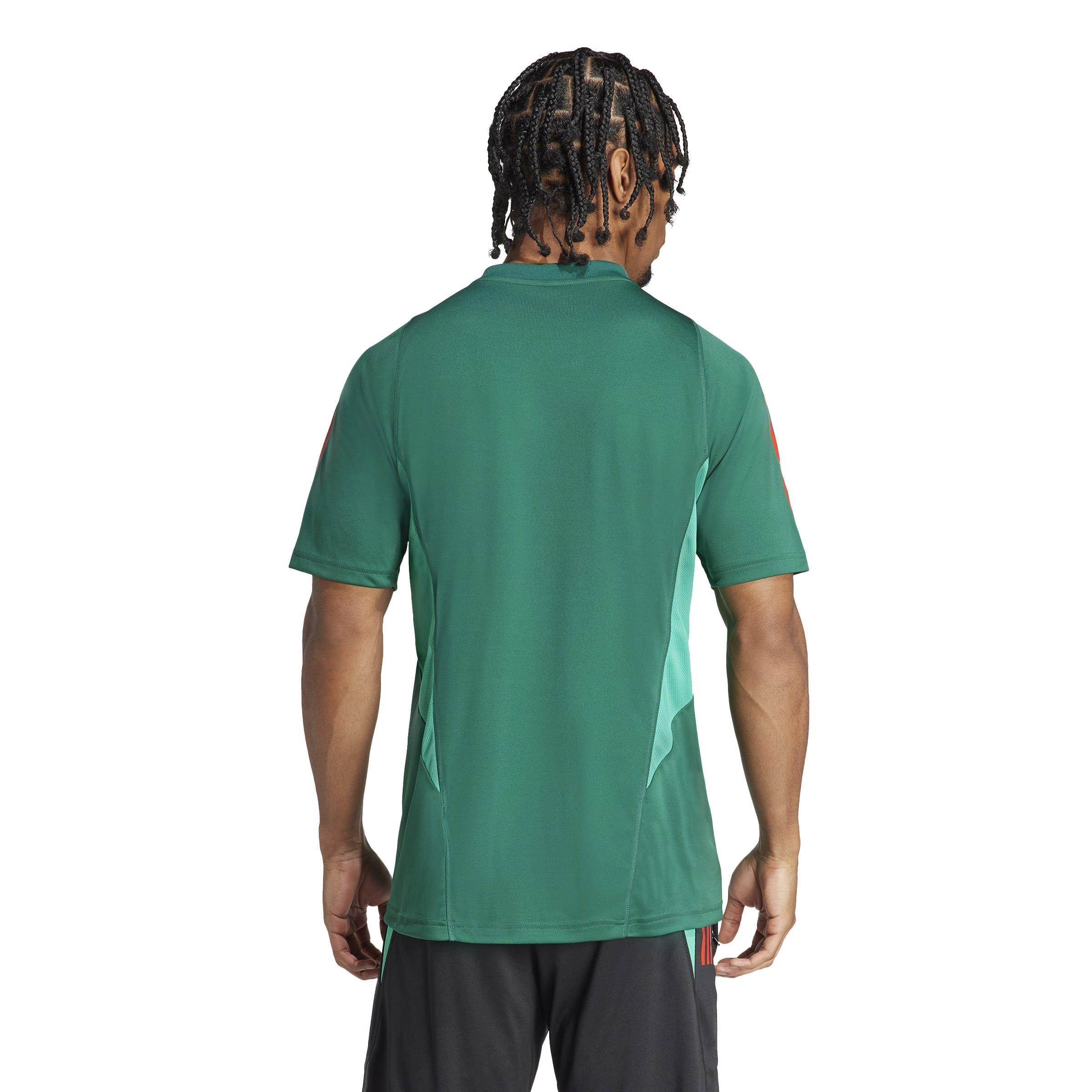 Verde/Vermelho - adidas - Manchester United Tiro 23 Training Jersey 2023 2024 Adults - 4