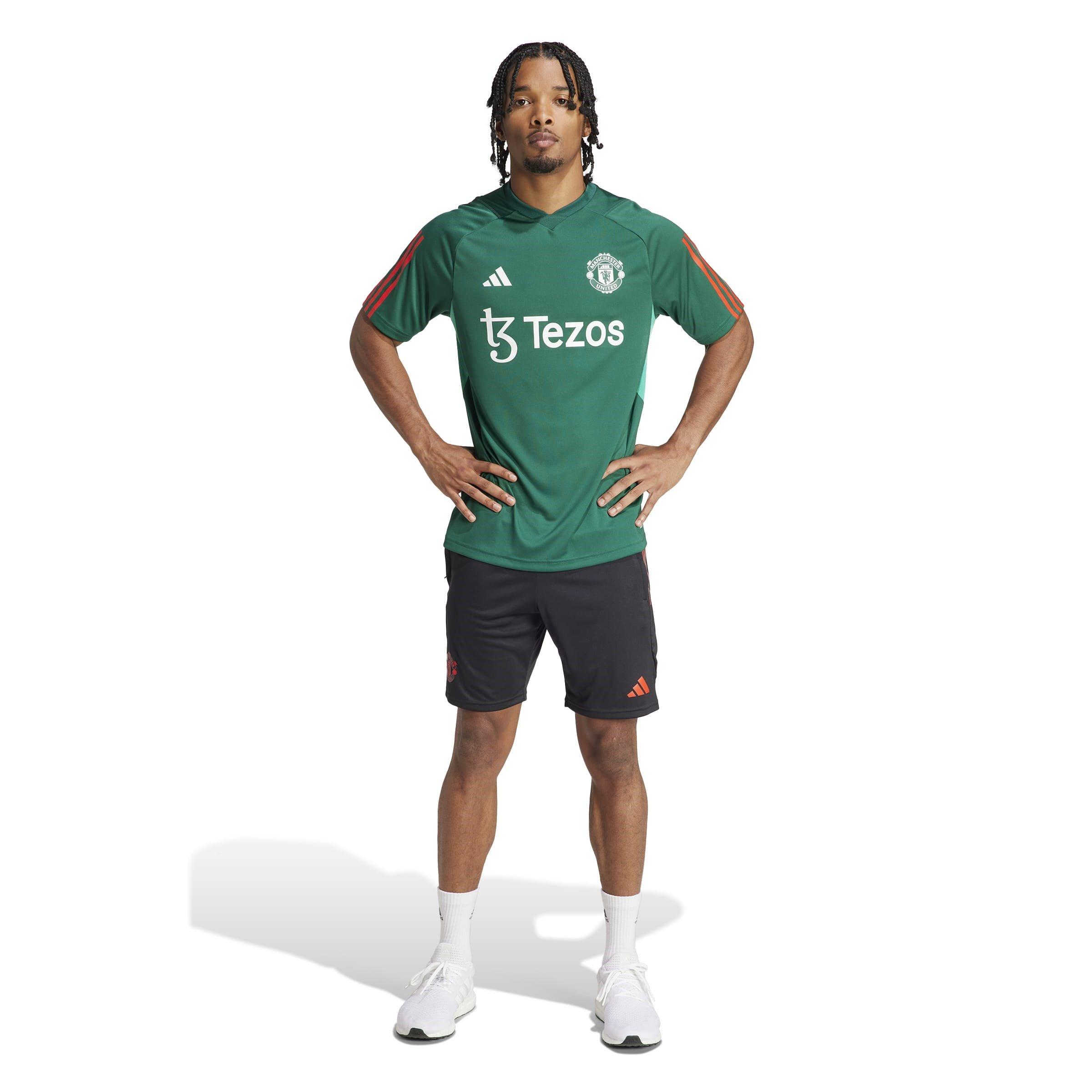 Verde/Vermelho - adidas - Manchester United Tiro 23 Training Jersey 2023 2024 Adults - 7