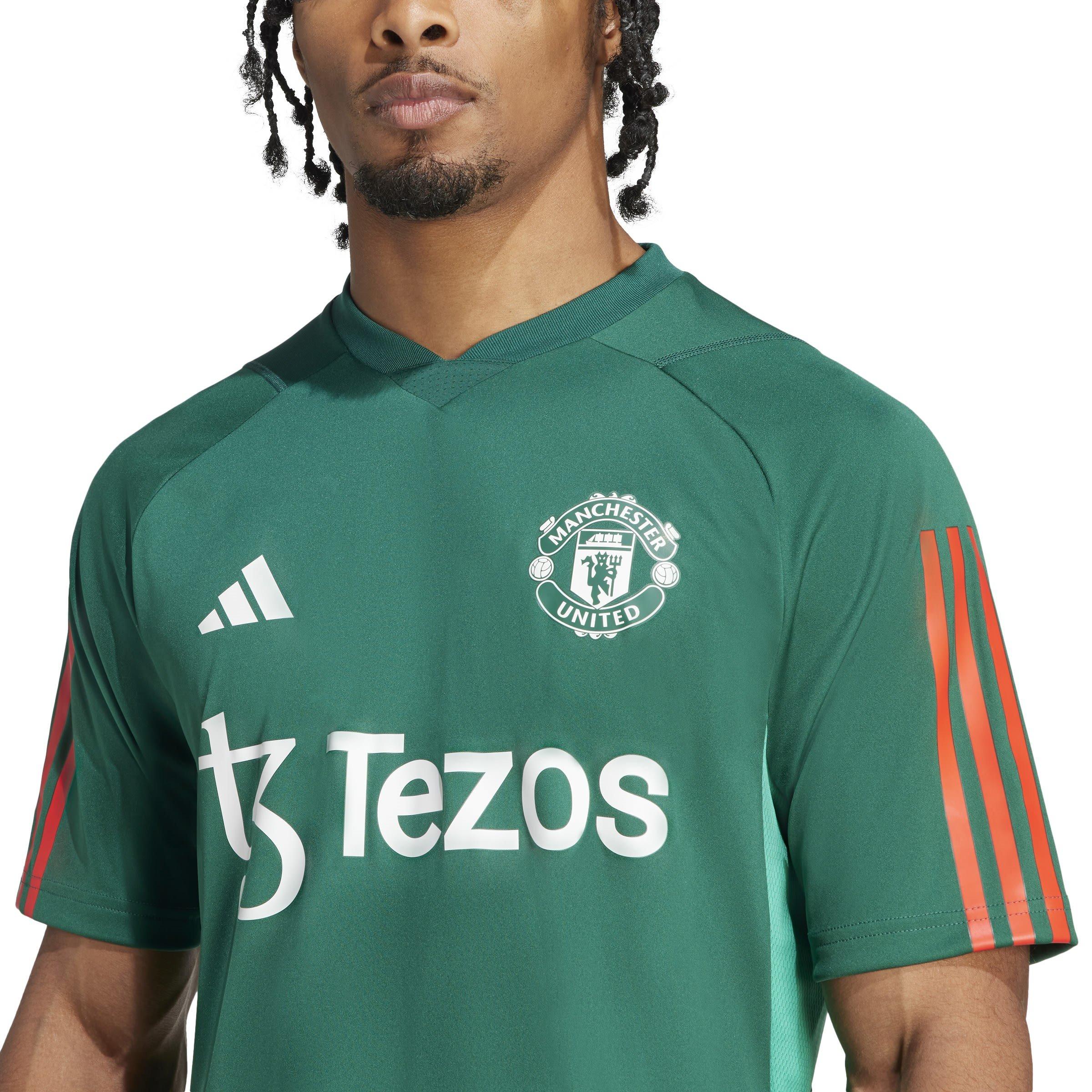 Verde/Vermelho - adidas - Manchester United Tiro 23 Training Jersey 2023 2024 Adults - 8