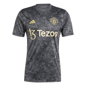 adidas Manchester United Stone Roses Pre-Match Shirt 2023 2024 Adults