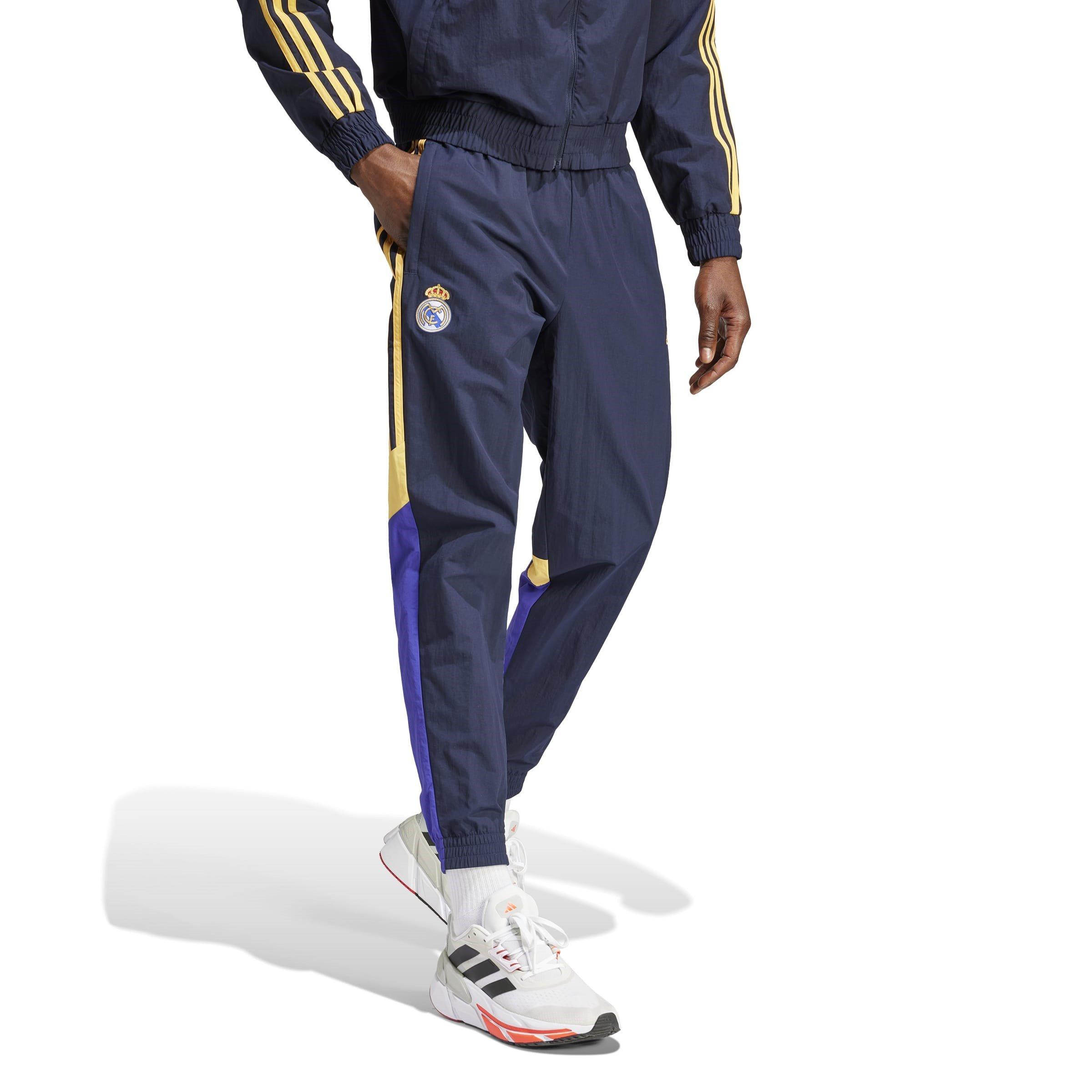 Morado - adidas - Real Madrid Woven Tracksuit Bottoms - 2
