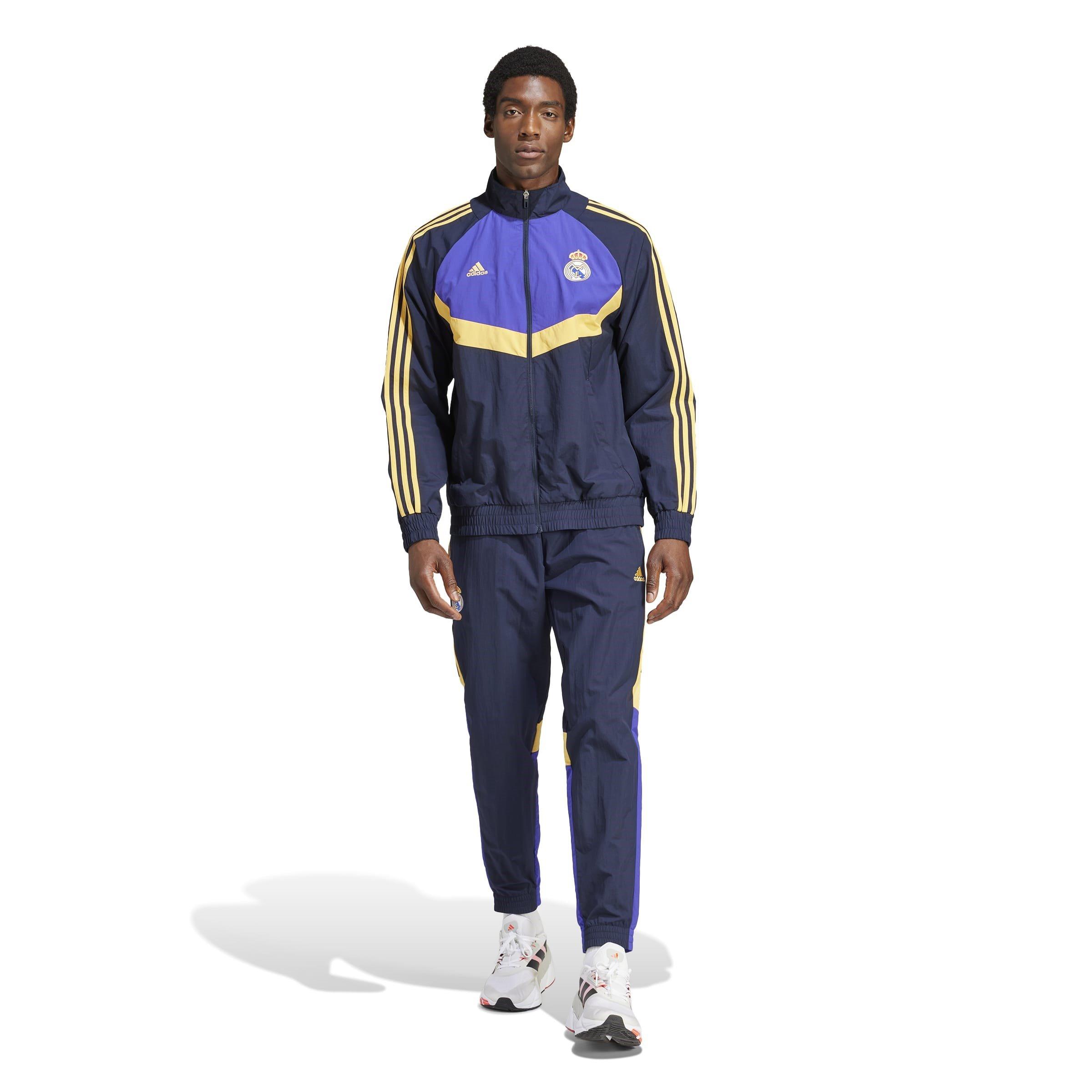 Morado - adidas - Real Madrid Woven Tracksuit Bottoms - 7
