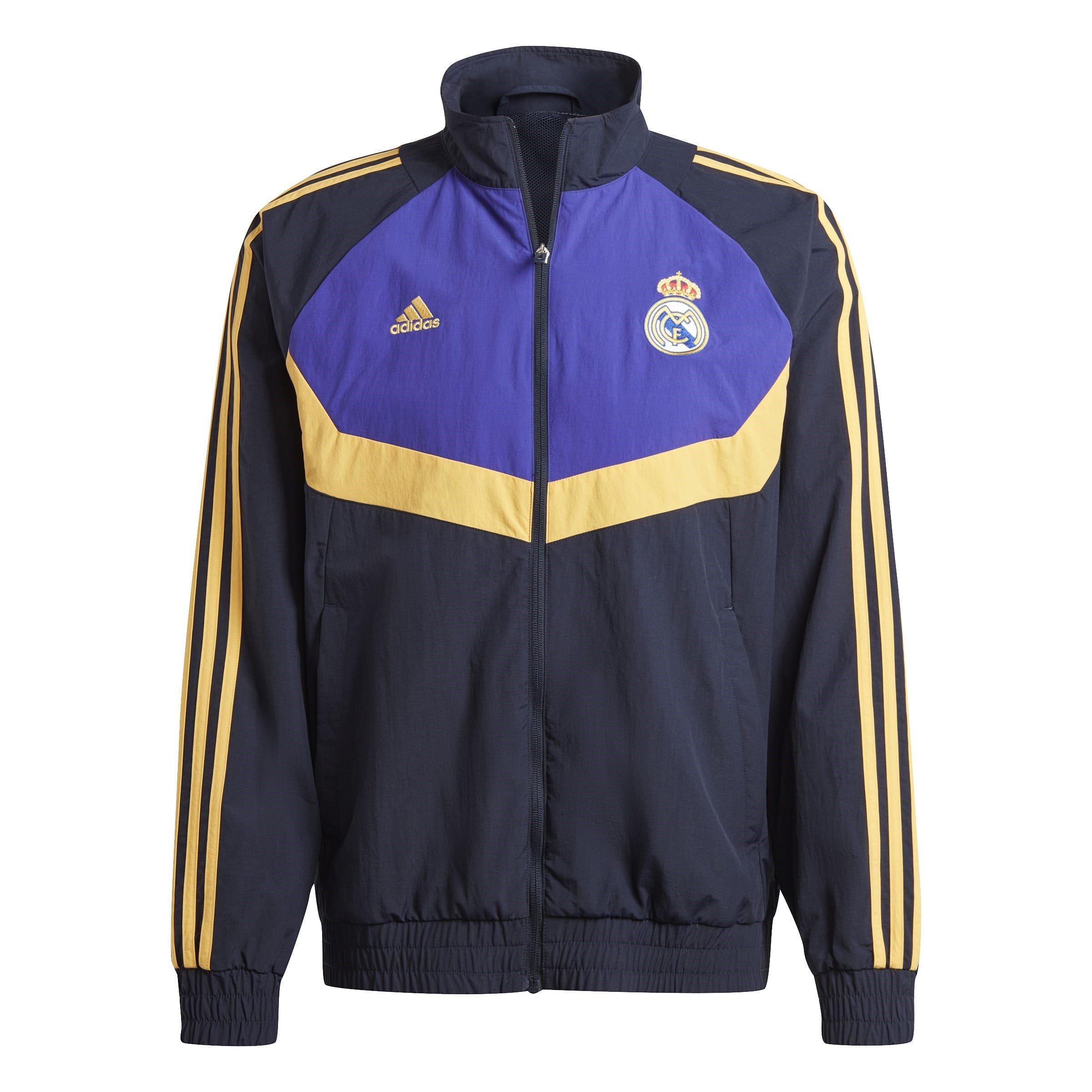 adidas Real Madrid Woven Track Top Maglie della tuta con licenza Sports Direct