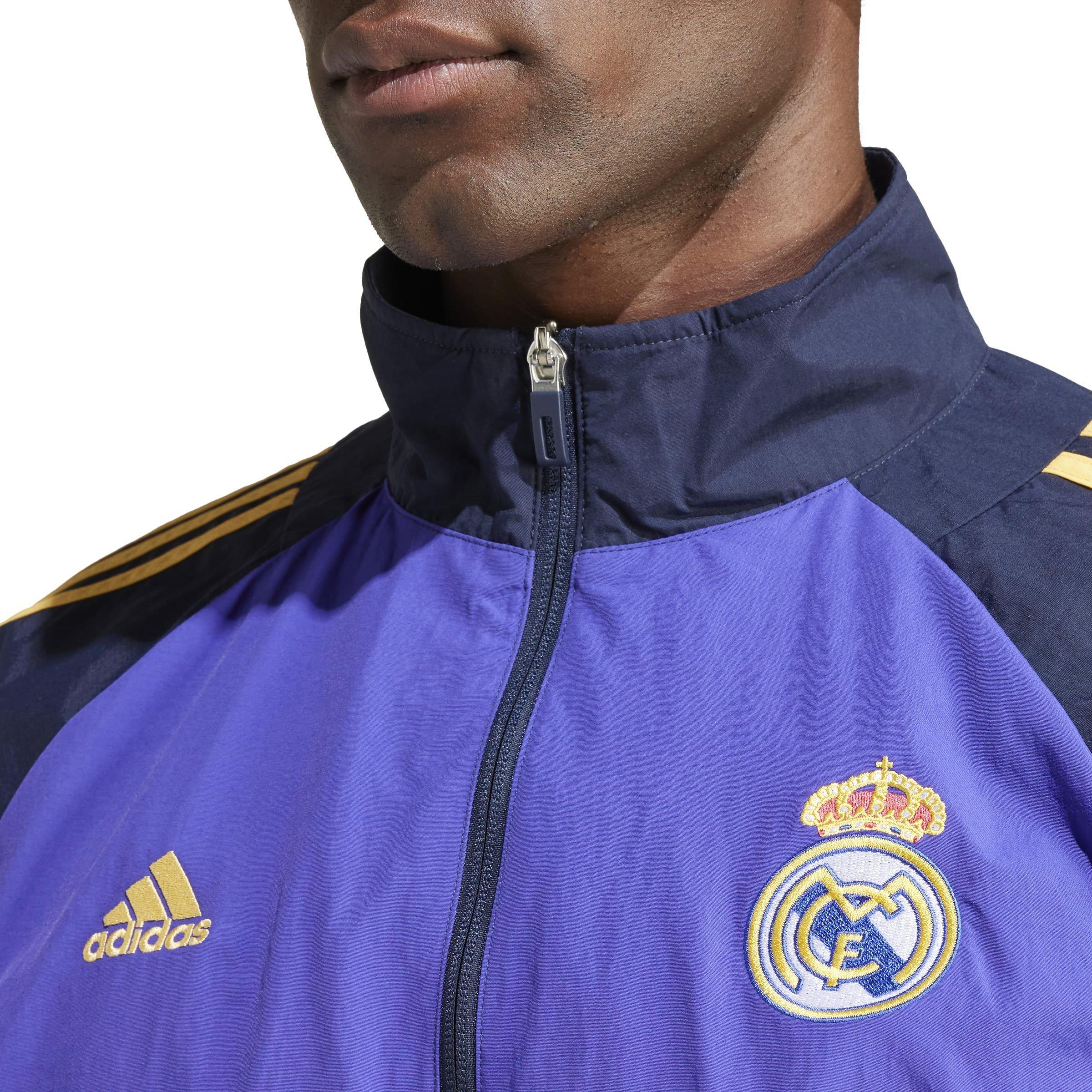 adidas Real Madrid Woven Track Top Lizenzierte Trainingsjacken Sports Direct