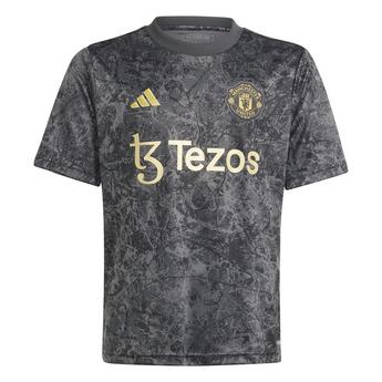 adidas mastermind Manchester United Stone Roses Pre-Match Shirt 2023 2024 Juniors