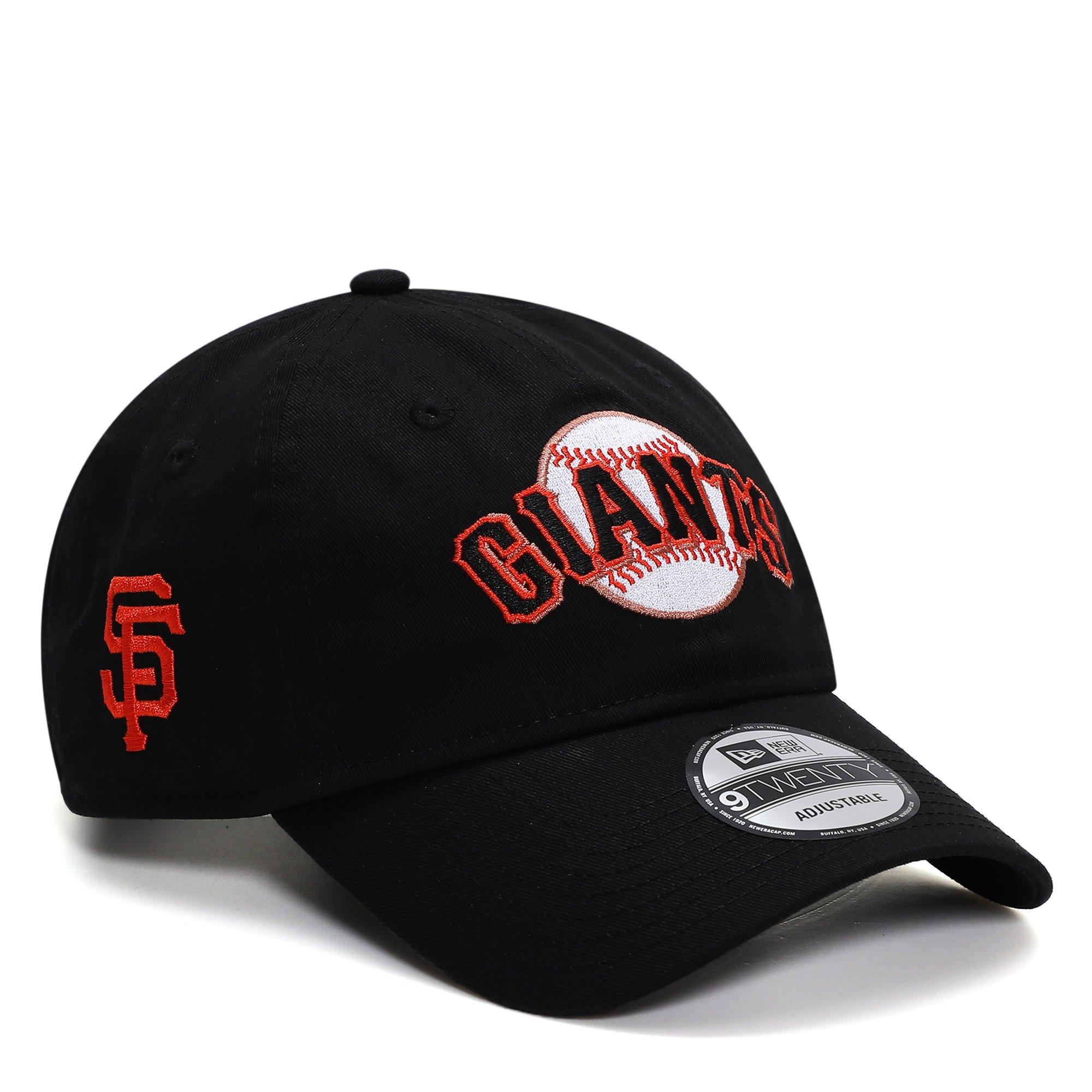 BLACK - New Era - 9TWENTY San Francisco Giants MLB Wordmark Cap - 2