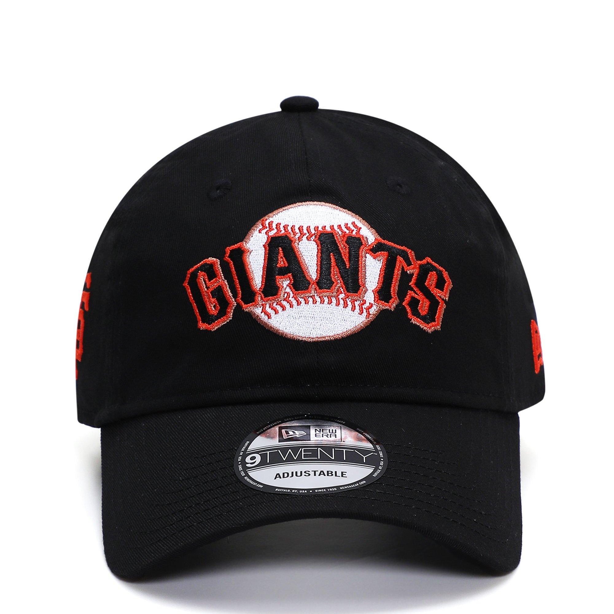 BLACK - New Era - 9TWENTY San Francisco Giants MLB Wordmark Cap - 3