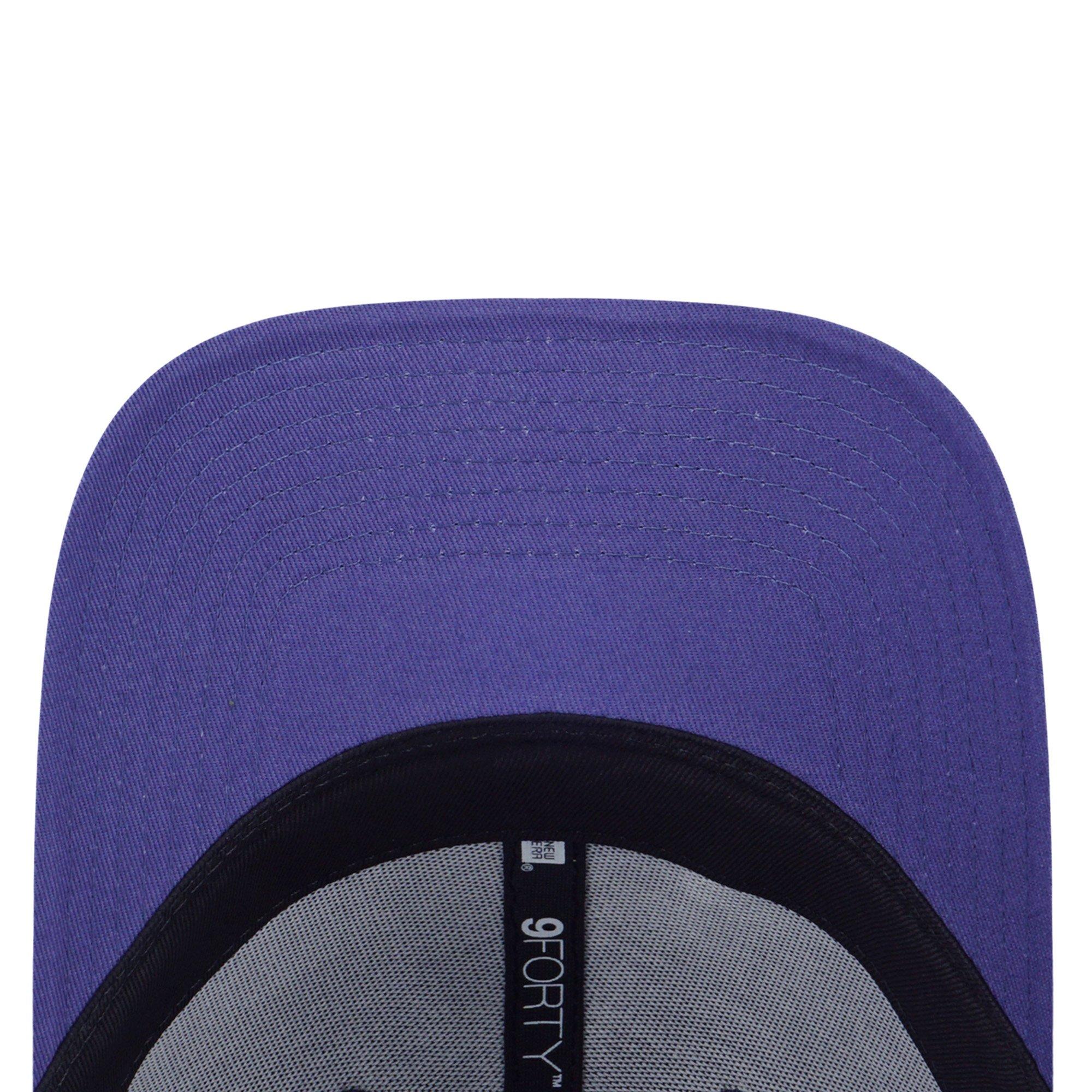INK PURPLE - New Era - 9FORTY Los Angeles Dodgers MLB Chainstitching Cap - 4