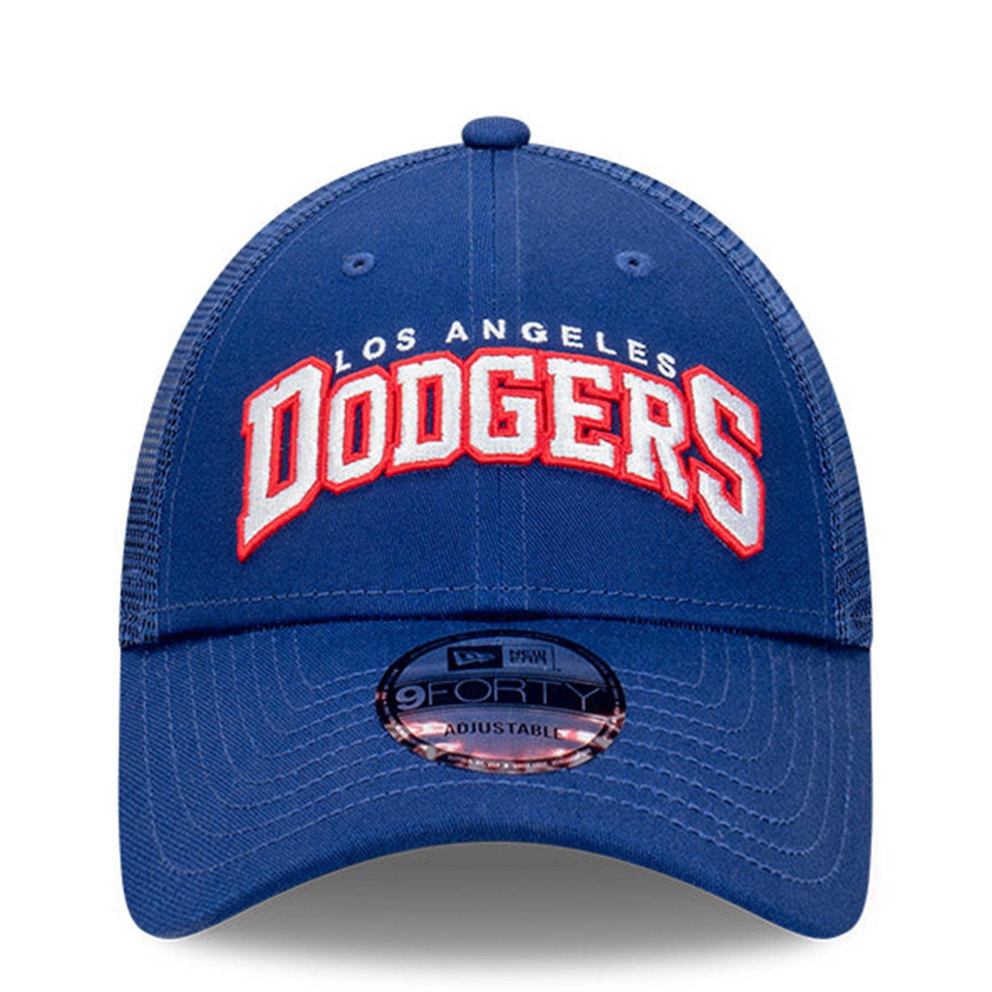 DARK ROYAL - New Era - 9FORTY Los Angeles Dodgers Trucker Cap - 2