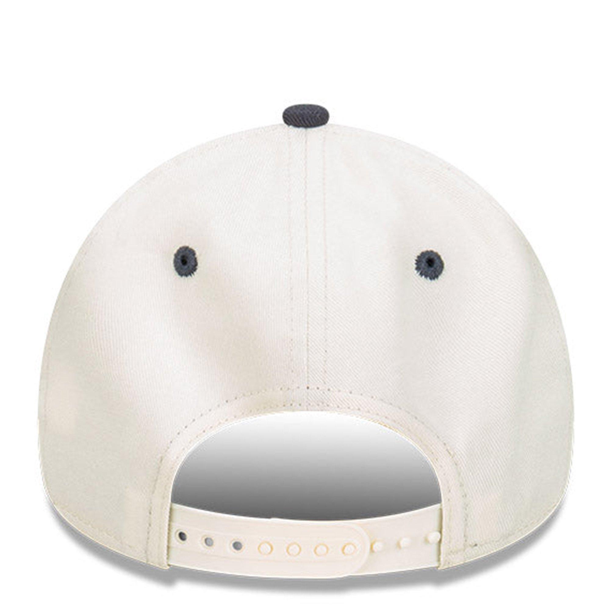 CHROME WHITE - New Era - 9FORTY A-Frame New York Yankees Chrome Chainstitch 2-Tone Cap - 3