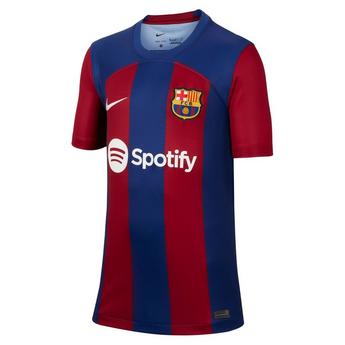 Nike Barcelona Home Shirt 2023 2024 Juniors