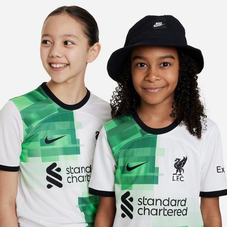 Blanco/Verde - Nike - Liverpool FC Away Shirt 2023 2024 Juniors - 5