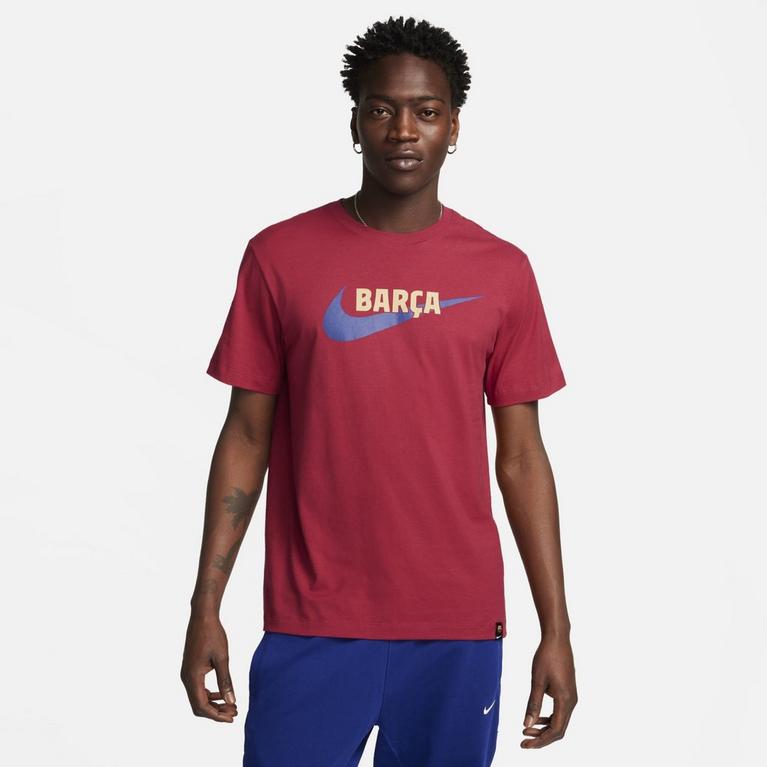 Rouge - Nike - FC Barcelona Swoosh Men's  T-Shirt - 1