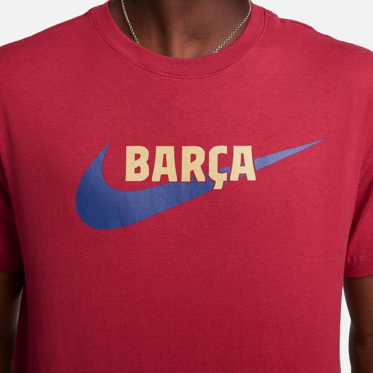 Rouge - Nike - FC Barcelona Swoosh Men's  T-Shirt - 4