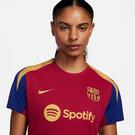 Rouge - Nike - FC Barcelona Dri-FIT Training Shirt 2024 2025 Womens - 3