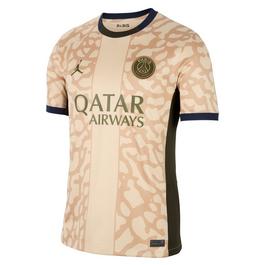 nike speckles Paris Saint-Germain x Jordan Fourth Vapor Match Shirt 2023 2024 Juniors