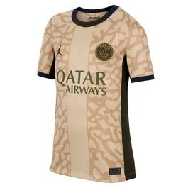 Nike Paris Saint-Germain x Jordan Fourth Vapor Match Shirt 2023 2024 Juniors