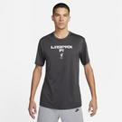 Anthracite - Nike - Liverpool FC Short Sleeve T-Shirt Mens - 1