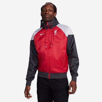 Nike Prepares Liverpool FC Sport Essentials Windrunner Hooded Jacket Adults