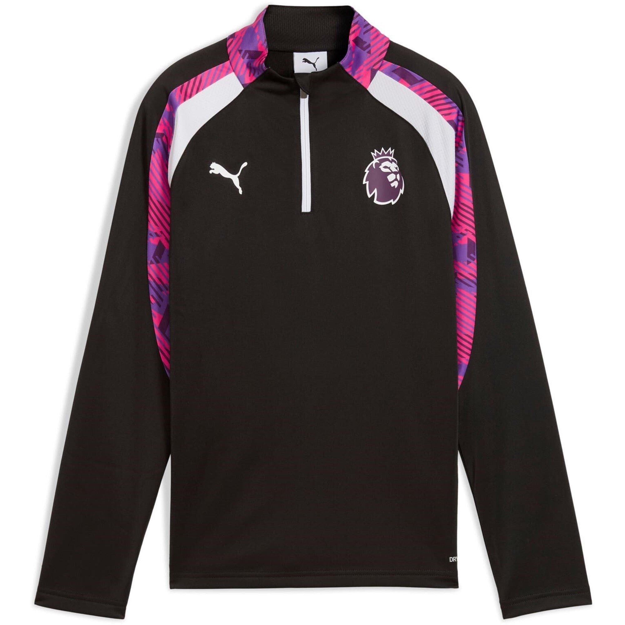 Puma  Kids Premier League Drill Top Juniors - Black/Purple - 5-6 (XS)