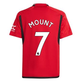 adidas Manchester United Home Mount Shirt 2023 2024 Juniors