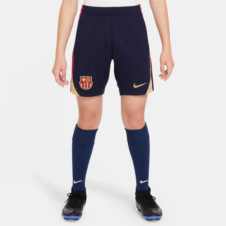 Obsidienne/Rouge - Nike - logo-print knee-length shorts Jasminiw Grün - 3