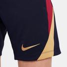 Obsidienne/Rouge - Nike - logo-print knee-length shorts Jasminiw Grün - 6